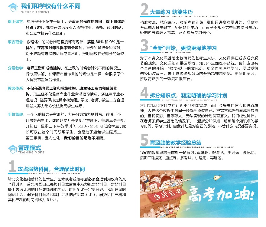 重庆甄选实力强的艺考文化课集训班十大名单top一览